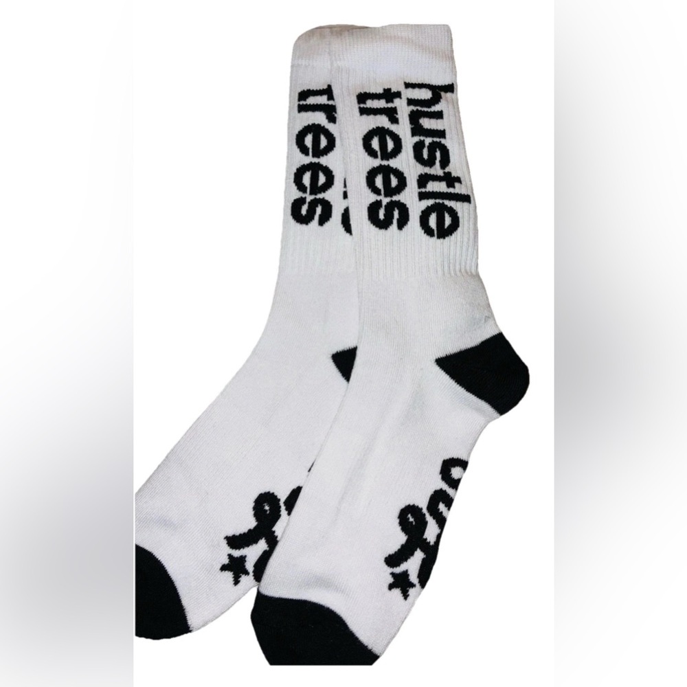 LRG Lifted Research Group Crew Socks Tree Giraffe (6.5-12) Black &!White New